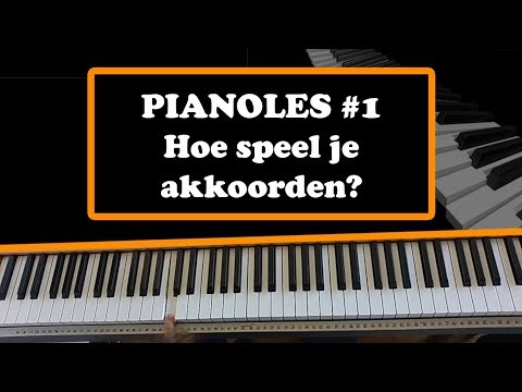 Pianotip #1: Zo kun je akkoorden leren spelen op piano