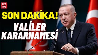 #SONDAKİKA - Cumhurbaşkanlığı kararı ile bazı valilerin görev yeri değ