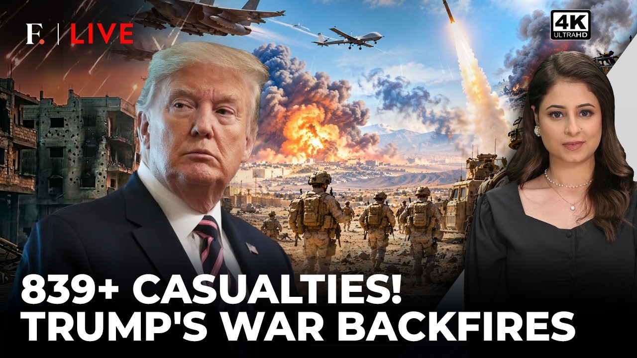Trump Under Fire? Pentagon 'Quietly' Edits Iran War Death Toll Amid Scrutiny | Firstpost Live | 4K