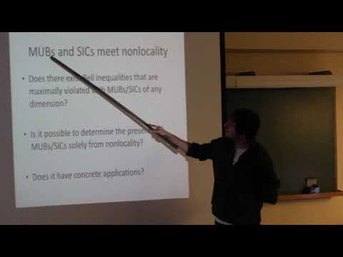 Armin Tavakoli | Seminar — Mutually unbiased bases and symmetric informationally complete meas...