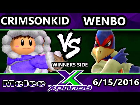 S@X 154 SSBM Tournament - Wenbo (Falco) Vs. CrimsonKid (Ice Climbers)