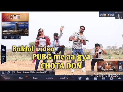 Baklol Video | PUBG maine aa gya CHOTA DON...| by Baklol video