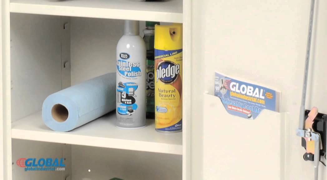 Paramount Wall Storage Cabinet, Assembled