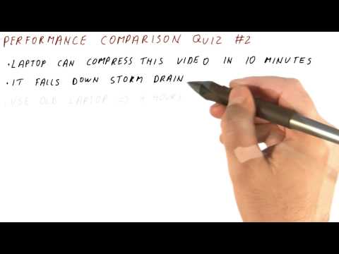 Performance Comparison Quiz 2 Georgia Tech HPCA Part 1