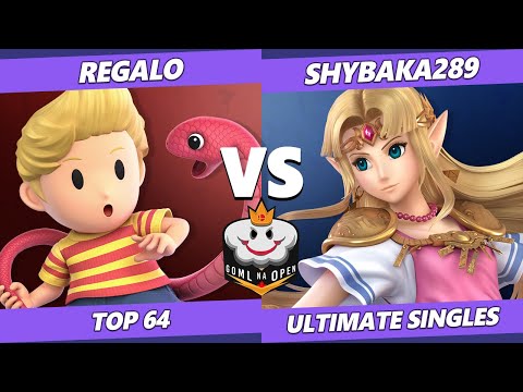 GOML NA Open Southeast USA SSBU - Regalo (Lucas) Vs. Shybaka289 (Zelda) Ultimate Top 64