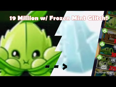 Mega Gatling Pea Week | Zombot Tuskmaster 10000 B.C | 19Mil w/ Frozen Mint Glitch!