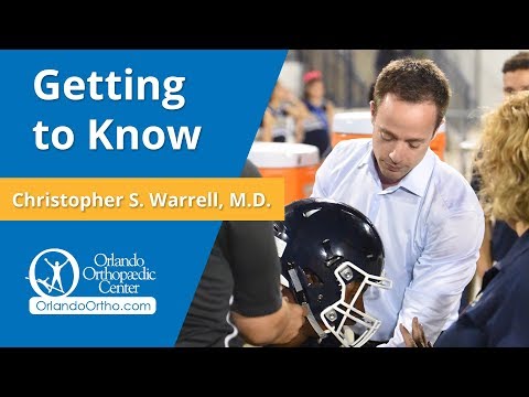 Getting to Know Christopher S. Warrell, M.D.