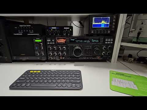 Yaesu FT-1000D with Timewave Navigator for FT8 using WSJT-X software