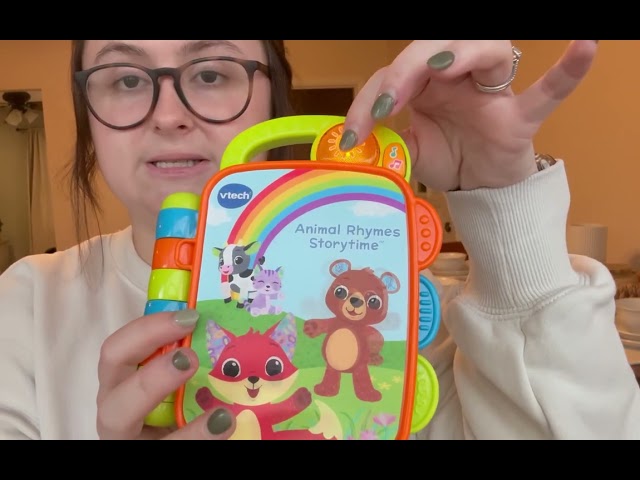 Vídeo relacionado con VTech-Baby Libro Musical Descubre los Animales, Libro Infantil para bebés +6 Meses, páginas interactivas, aprende el Clima, la Ropa, Animales, Colores, Versión ESP