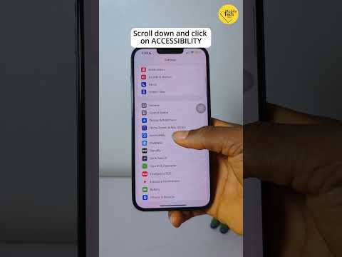 Turn On/Off Assistive Touch on iPhone