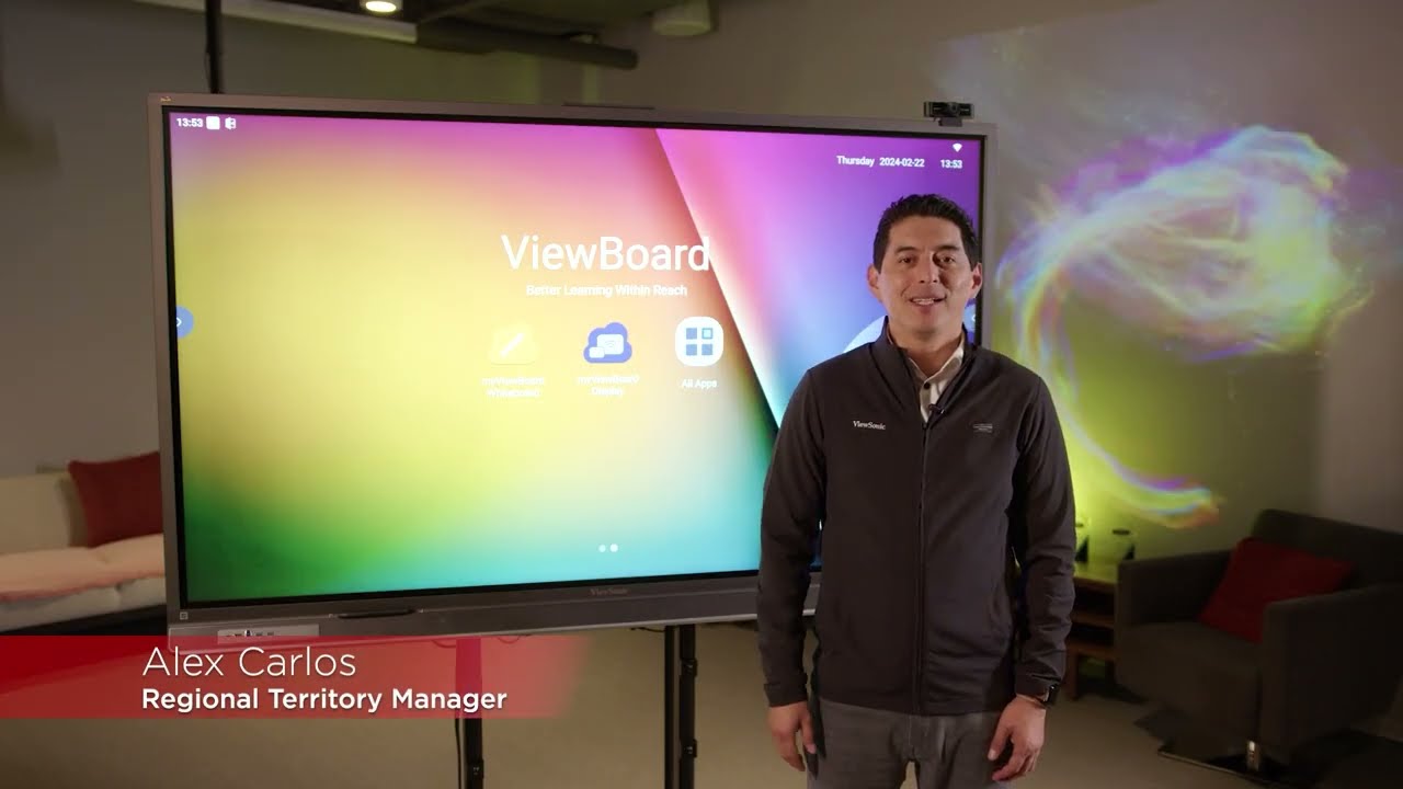 Presentación de la Pantalla Interactiva ViewBoard IFP52-EDLA