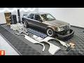 Rebuilding An Abandoned Mercedes With An Unusual Engine Swap In 5 Days Part 2