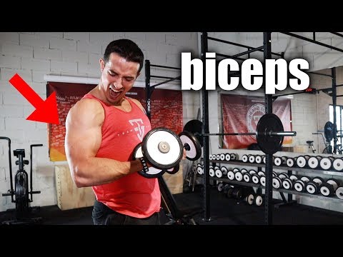 Biceps intense workout 5 minutes (at home)