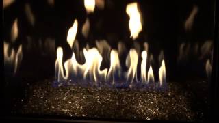 preview picture of video 'Burlington Fireplace - Fireplace Xtrordinair 616 Diamond-Fyre Burn Video'