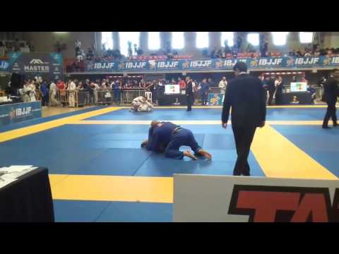 Frank semi final IBJJF euro master 2017
