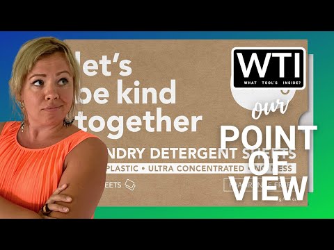 KIND LAUNDRY Detergent Sheets - WTI product video review