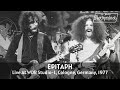 Epitaph Live At Rockpalast 1977 Cologne Germany Full Concert Video