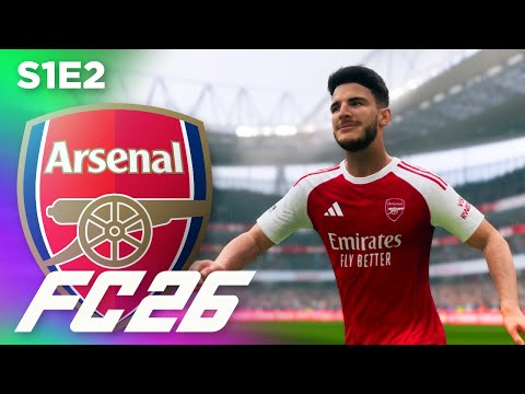 Rice is a MACHINE! | FC 26 Arsenal Career Mode S1E2
