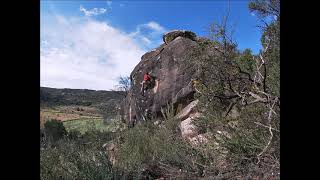 Video thumbnail of No fly zone, 7a. Alcañiz