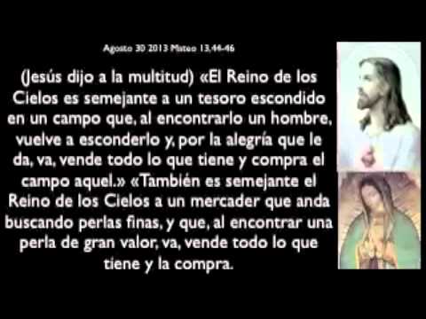Evangelio agosto 30 2013