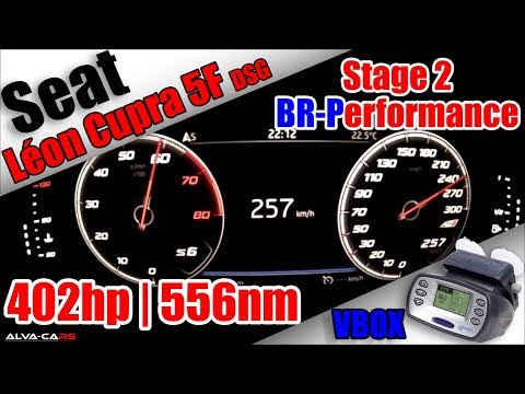 400HP Seat Leon Cupra 5F Stage 2 BR Performance Acceleration VBOX!