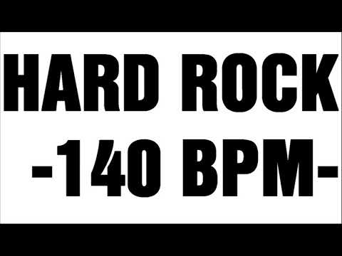 HARD ROCK 2 BASS TRACK FOR DRUM PRACTICE -140 BPM-