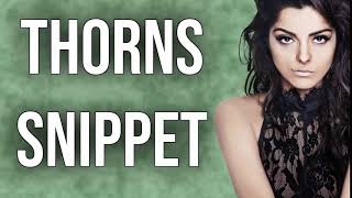 Bebe Rexha - Thorns (Snippet)