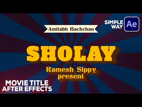 Easy After Effects Tutorial Particles Logo Text Animation Download Free Template