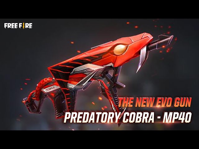 New MP40 Predatory Cobra Evo gun in Free Fire: Everything we know so far