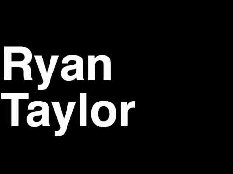 How to Pronounce Ryan Taylor Green Bay Packers NFL Football Touchdown TD Tackle Hit Yard Run