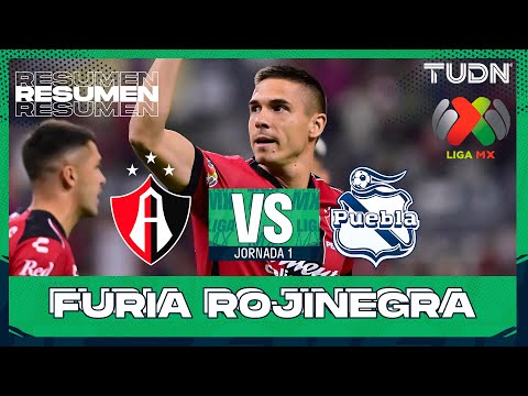 Highlights and goal | Atlas vs Puebla | Liga MX - Matchday 1 Clausura 2026 | TUDN