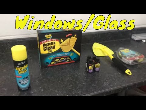I Hate Cleaning Glass And Windshields!!! If You Do To...This May Help!