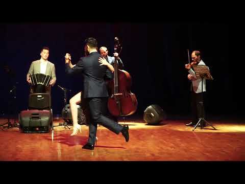  Sebastian Jimenez  and  Joana Gomes  are  dancing  to  a  vals  at  TanGO TO Istanbul