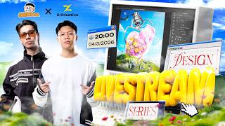 (LIVESTREAM) ÁP DỤNG A.I VÀO THIẾT KẾ ĐỒ HỌA - THIẾT KẾ SOCIAL POST WOMEN DAYS 8.3 | BUỔI 40