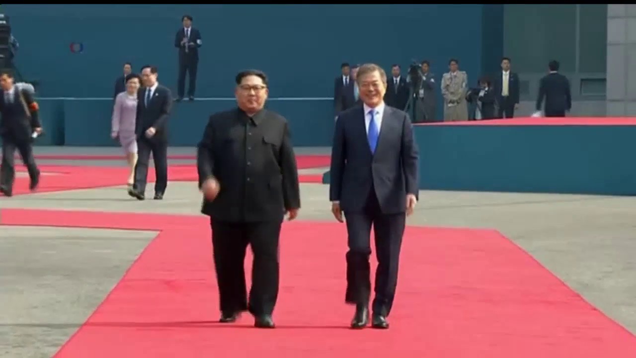 KIM JONG UN AND MOON JAE-IN MEET FOR INTER-KOREAN SUMMIT