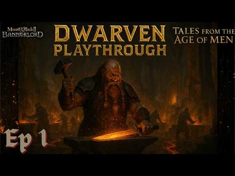 Bannerlord LOTR – Erebor Smithing Campaign EP1 - Erobors new hero: Scrimly