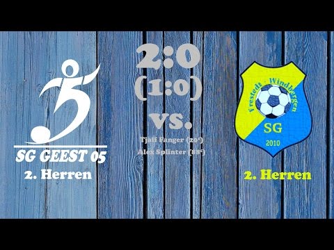 Highlights SG Geest 05 II vs. SG Windbergen/Frestedt II - 08.10.2016