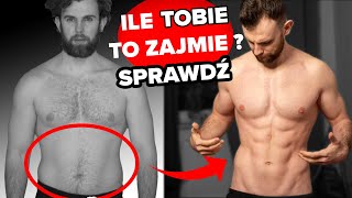 Sprawdź, ile czasu zajmie odsłonięcie MIĘŚNI BRZUCHA