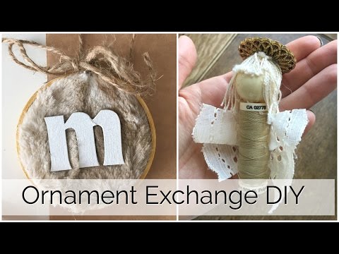 Ornament Exchange Invitation