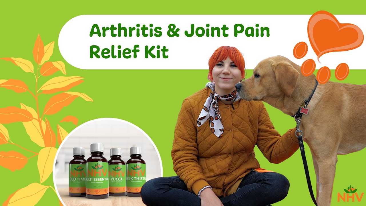 NHV Arthritis & Joint Pain Relief And Rejuvenation Kit For Cats & Dogs