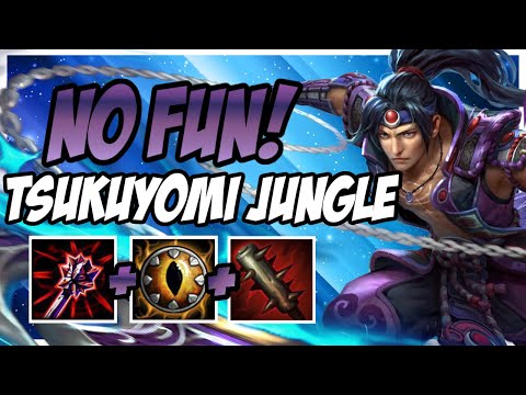 THEY RUINED MY FUN! | TSUKUYOMI JUNGLE | GRANDMASTERS S8 SMITE