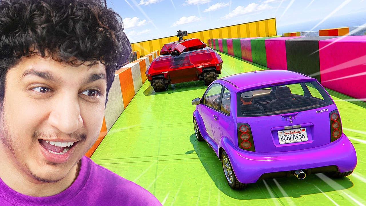 Insanely Hard GTA V Races | Potato