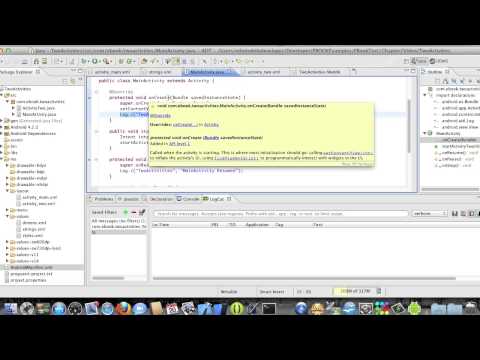 Android Development Course Chapter 6 TwoActivities