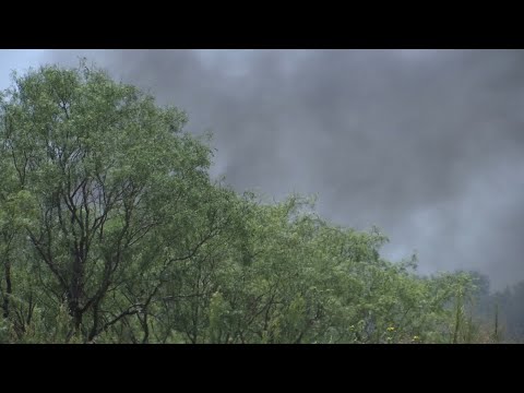 Wichita Falls firefighters working on Seymour Hwy fire