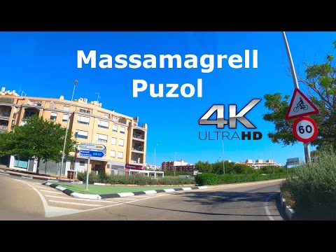 From MASSAMAGRELL to PUZOL - Valencia - Spain [4K|60fps]