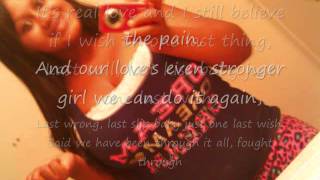 LAST WISH -RAYJ LYRICS