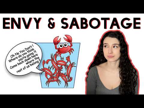 CRABS IN A BUCKET: How people pull you back down to their level