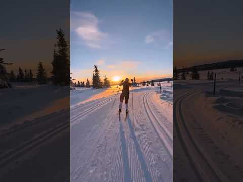 Cross Country Skiing in its Country of Origin🇳🇴 #mittnorge #norway #spectacularnorway