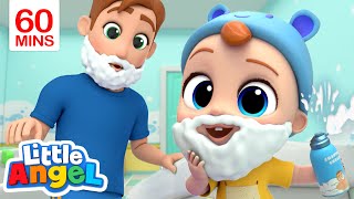Daddy is My Hero | My Daddy Song &amp; More Little Angel Kid Songs