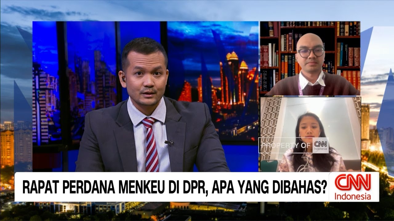 Rapat Perdana Menkeu di DPR, Apa yang Dibahas?